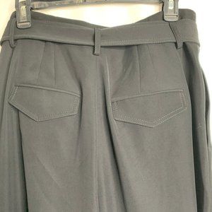 Vince Womens size 10 Black Pleated High Rise Wide Leg Pants NWOT